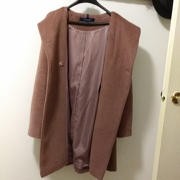 Cole Haan Wool/Alpaca Blend hooded coat. - Picture 9 of 15